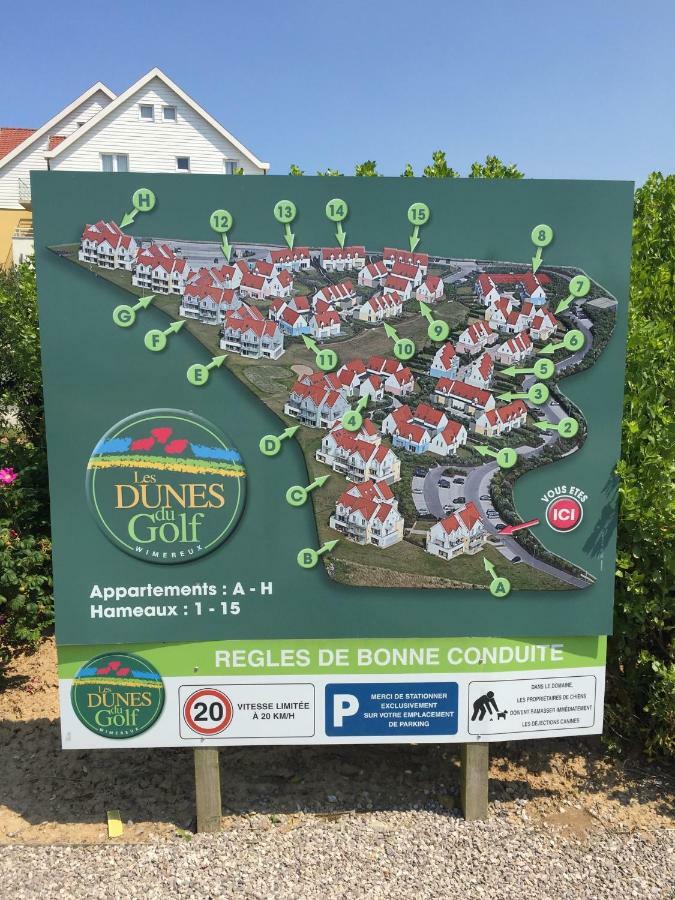 Les Dunes Du Golf First Line Sea View App Block B 1-3 Wimereux Extérieur photo